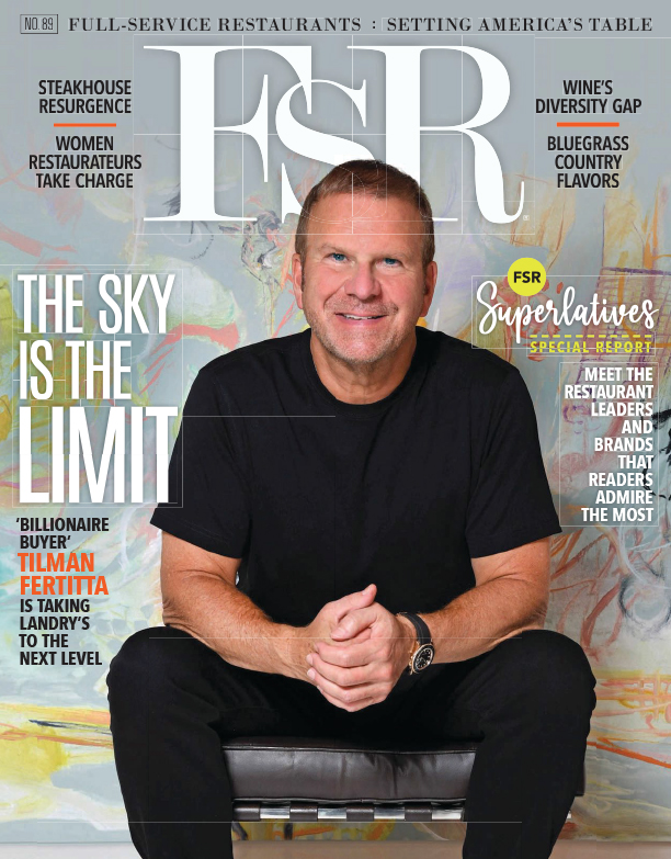 Full-Service Restaurants Magazine Cover