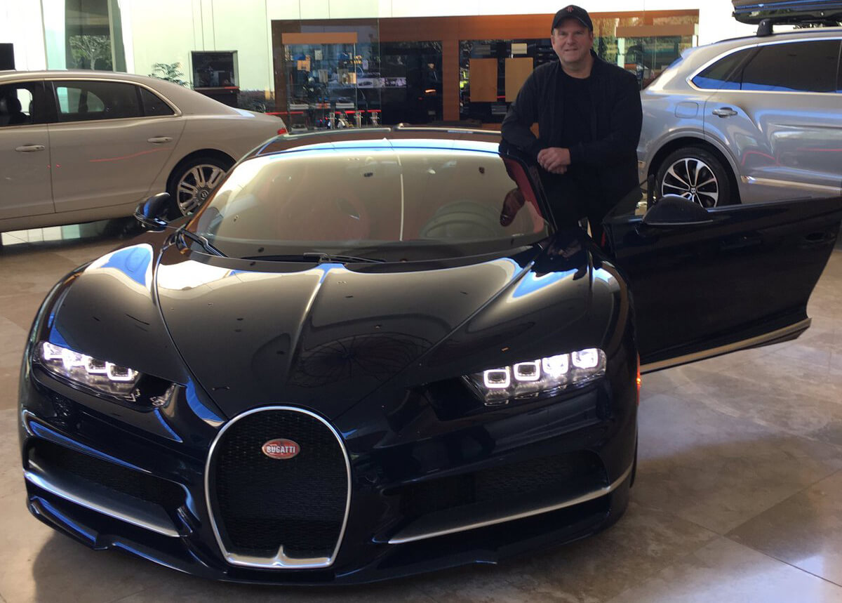 Tilman Fertita invests in Bugatti